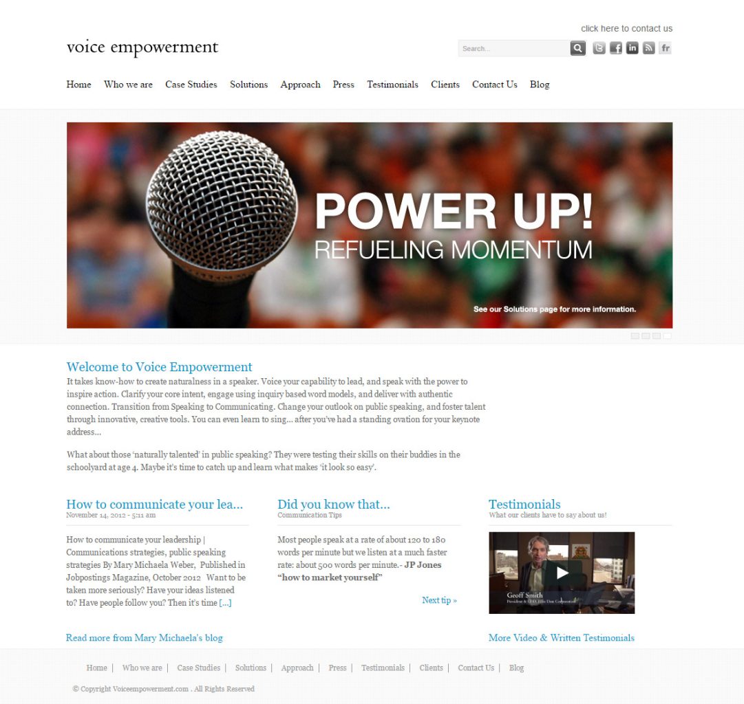 Voice Empowerment
