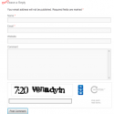 Are you stopping visitors from commenting?